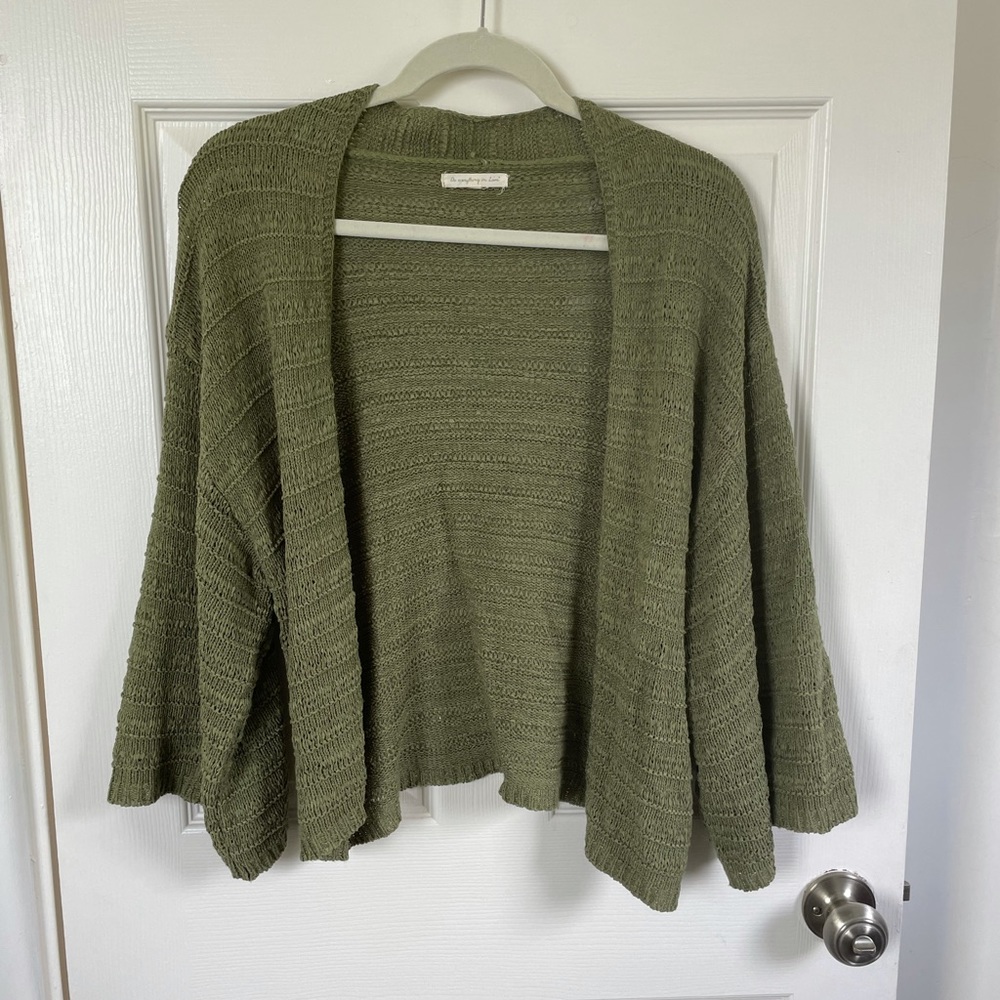 Anthropologie Crochet Kimono/Cardigan